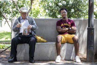 Mok Kamara, inmigrante de Sierra Leona que llegó en el Aquarius hace un año a Valencia.-MIGUEL LORENZO