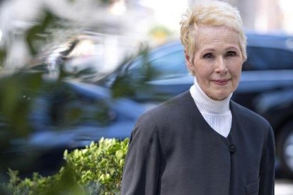 Elizabeth Jean Carroll, el pasado sábado en Nueva York.-AP / CRAIG RUTTLE