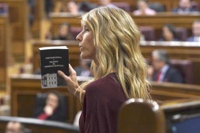 Cayetana Álvarez de Toledo, portavoz del PP en el Congreso.-DAVID CASTRO