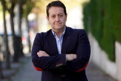 Antoni Daimiel, este viernes en Madrid.-