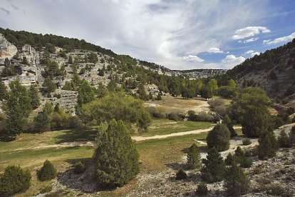 Imagen del Cañón de Río Lobos-D.S.