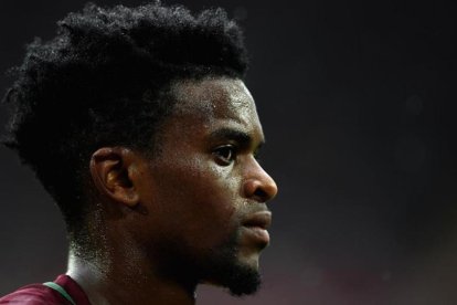 Nélson Semedo, en un partido de la selección portuguesa en la Copa Confederaciones de Rusia.-GETTY / LAURENCE GRIFFITHS