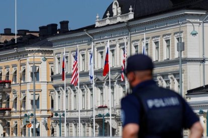 Palacio presidencial de Helsinki. /-LEONHARD FOEGER / REUTERS