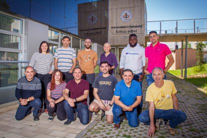 Grupo investigador de Cambium en el campus de Soria - MARIO TEJEDOR