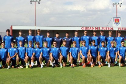 Plantilla del Numancia juvenil. CD Numancia