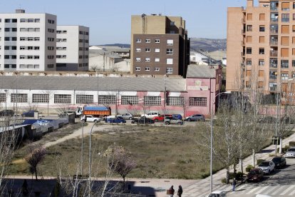 Parcela anexa al centro de FP Pico Frentes, destinada a la ampliación. HDS