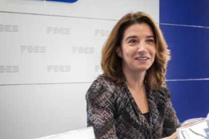 La directora general de FOES y firmante del escrito, M\ Ángeles Fernández. HDS