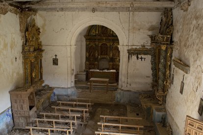 Interior de la iglesia de La Barbolla.-HDS