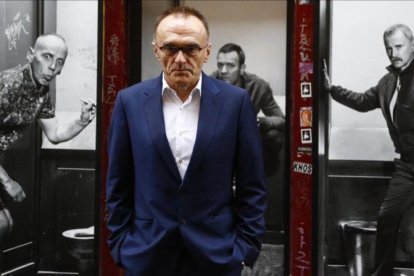 El cineasta británico Danny Boyle, el 2 de febrero en Madrid, donde presentó a la prensa 'T2 Trainspotting', días antes de volar hacia el festival de cine de Berlín.-AGUSTÍN CATALÁN