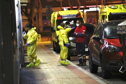 Actuación sanitaria en Valladolid. | J. M. LOSTAU