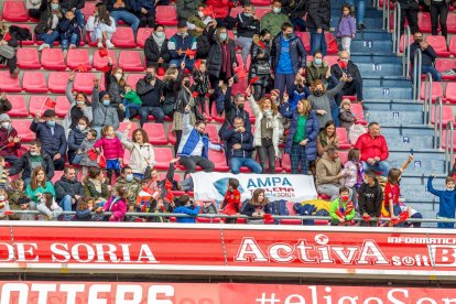 El Numancia que Los Pajaritos presente una gran entrada este domingo ante el Ebro. MARIO TEJEDOR