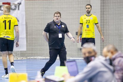 Jordi LLuelles, entrenador del BM Soria. HDS