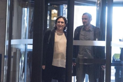 Ada Colau, esta semana en Barcelona.-FERRAN SENDRA