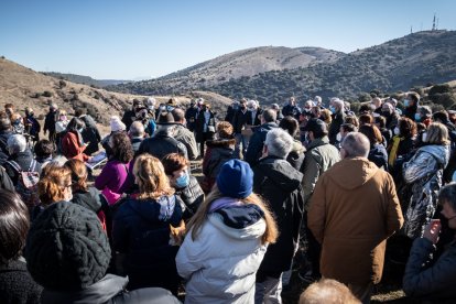 Paseo informativo sobre el proyecto urbanístico en el Cerro de los Moros. GONZALO MONTESEGURO