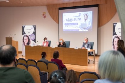 Clausura del STEM Talent Girl en Soria en su anterior edición. GONZALO MONTESEGURO