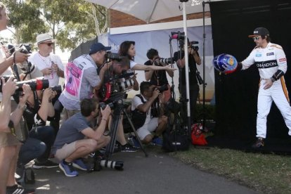 Sesión de entrenamientos en Melbourne (Australia) en víspera del Mundial-/ PAU CROCK