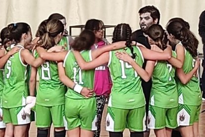 El equipo infantil femenino del FDR. HDS