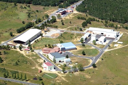 Vista aérea del Ceder de Lubia. HDS