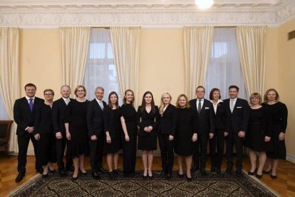 Foto del nuevo Gobierno de Finlandia, con una gran mayoría de mujeres (faltan dos de ellas)-EUROPA PRESS