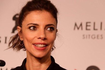 Maribel Verdú, tras la presentación de ’El asesino de los caprichos’ en Sitges-ACN / PERE FRANCESCH