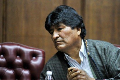 Evo Morales se encuentra asilado en México.-AFP