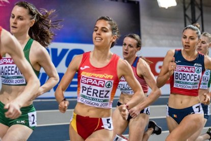 Marta Pérez se quedaba a 64 centésimas de la mínima para el Mundial de Doha.-HDS