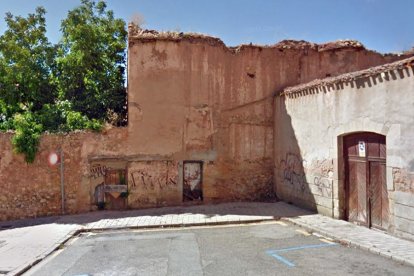 Edificio de el Trinquete en el Casco Viejo. MARIO TEJEDOR