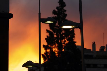 Farolas de iluminación LED. MARIO TEJEDOR