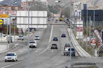 Avenida de Valladolid, una de las travesías.-HDS