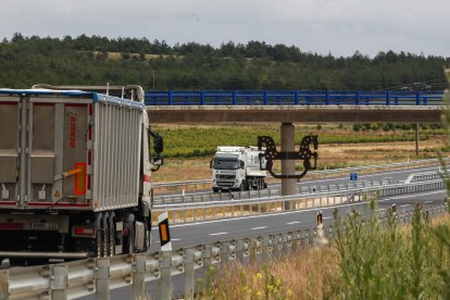 Un tramo en servicio de la A-11. HDS