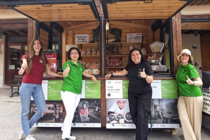 Emprendedoras agroalimentarias en la Feria de Viñas Viejas .A. H.