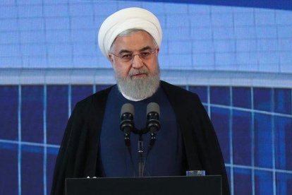 El presidente iraní, Hasán Rohani.-