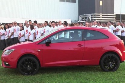 La versión de tres puertas del Seat Ibiza que desaparecerá a partir de enero, en la celebración de los 30 años del modelo y la producción de cinco millones de unidades.-