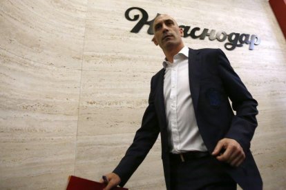 Luis Rubiales en una imagen de archivo. HDS