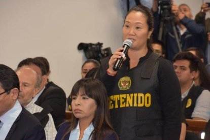 Keiko Fujimori es investigada por el presunto delito de lavado de activos por los aportes que recibió Fuerza Popular para financiar su campaña presidencial el 2011.-PODER JUDICIAL