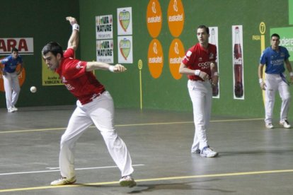 Un momento del partido disputado ayer en La Juventud.-MARÍA FERRER