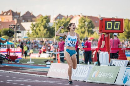 Marta Pérez participará en el próximo Mundial de atletismo. HDS