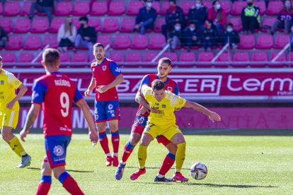 El Numancia ya ganaba en la primera vuelta al Formentera. MARIO TEJEDOR