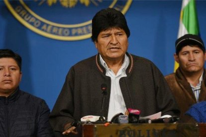 Evo Morales renuncia a la presidencia de Bolivia.-EUROPA PRESS