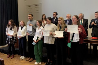 Ganadores y organizadores del certamen.-HDS