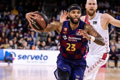 Malcolm Delaney, en acción, en un reciente partido de Liga-JAVIER BORREGO (EUROPA PRESS)