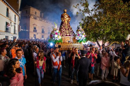 Bajada de Jesús Nazareno en las fiestas de Almazán. MARIO TEJEDOR (43)