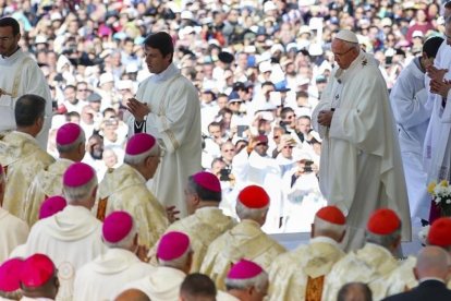 El Papa en Fátima.-Paulo Cunha