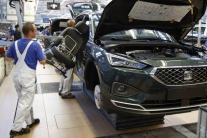 Inicio de producción del nuevo Seat Tarraco en Wolfsburg.-EL PERIÓDICO