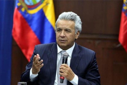 Lenín Moreno, el presidente de Ecuador.-EFE