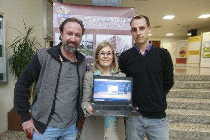 Raúl Marticorena, Consuelo Sáiz y Álvar Arnáiz. ECB