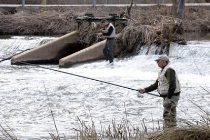 Los ríos sorianos vuelven el domingo a poblarse de pescadores. / FERNANDO SANTIAGO-