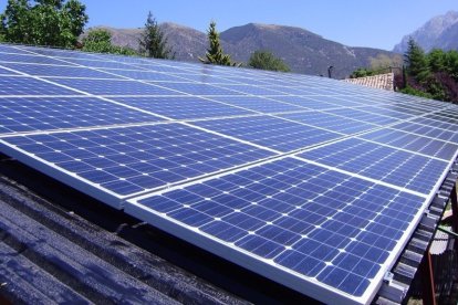 Paneles solares en la provincia.-HDS