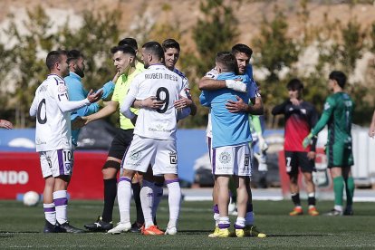 El Numancia quiere celebrar en Zubieta otra victoria como visitante. HDS