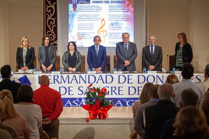 Asamblea de donantes. MARIO TEJEDOR